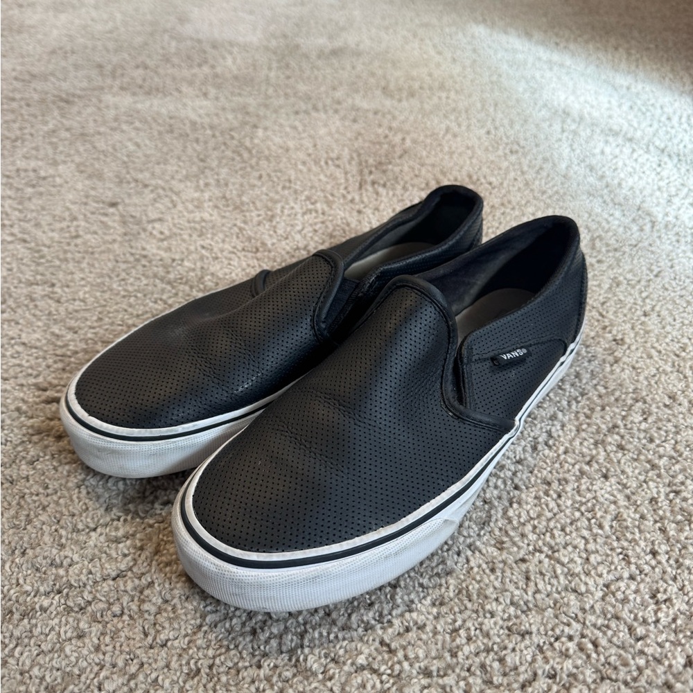 Van Woman’s Black Slip-On Shoes